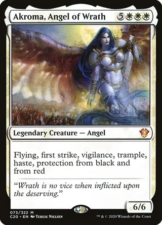Akroma, Angel of Wrath card, C20 number 73