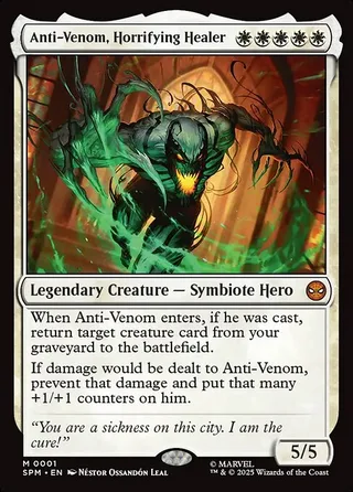 Anti-Venom, Horrifying Healer card, SPM number 1