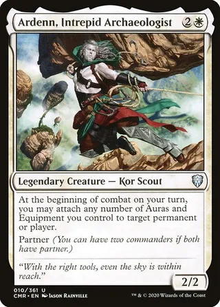 Ardenn, Intrepid Archaeologist card, CMR number 10