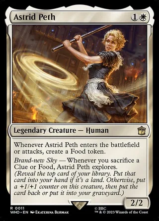 Astrid Peth card, WHO number 11