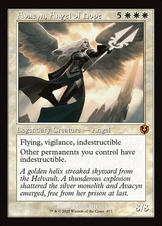 Avacyn, Angel of Hope card, INR number 477