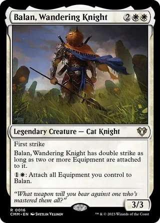 Balan, Wandering Knight card, CMM number 16
