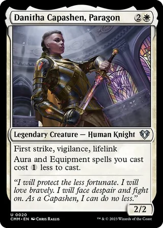 Danitha Capashen, Paragon card, CMM number 20