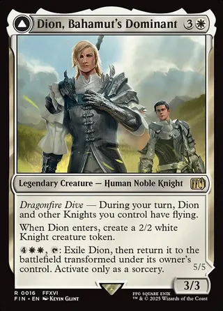 Dion, Bahamut's Dominant card, FIN number 16