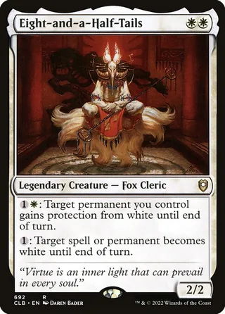 Eight-and-a-Half-Tails card, CLB number 692