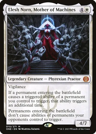 Elesh Norn, Mother of Machines card, ONE number 10