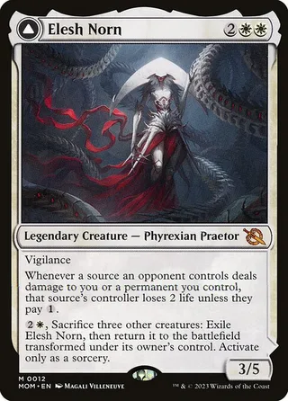 Elesh Norn card, MOM number 12