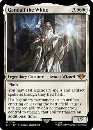 Gandalf the White card, LTR number 19