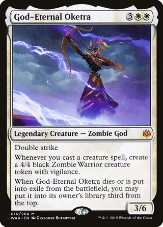 God-Eternal Oketra card, WAR number 16