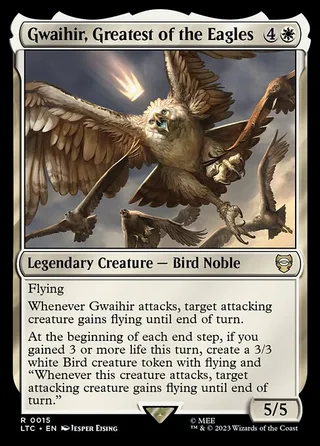 Gwaihir, Greatest of the Eagles card, LTC number 15