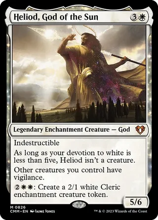 Heliod, God of the Sun card, CMM number 826