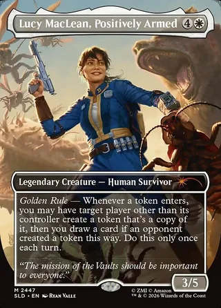 Lucy MacLean, Positively Armed card, SLD number 2447