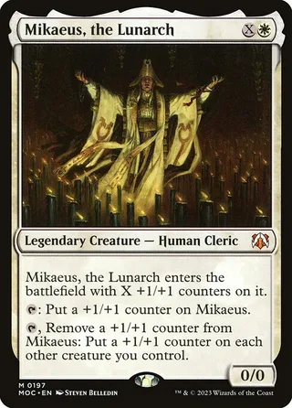 Mikaeus, the Lunarch card, MOC number 197