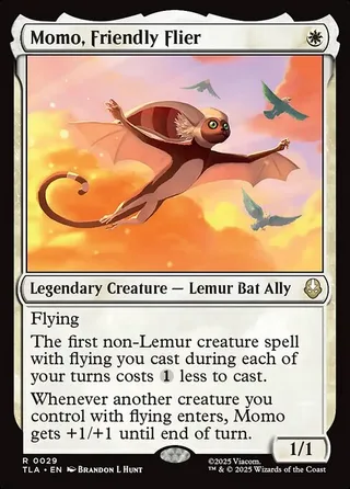 Momo, Friendly Flier card, TLA number 29