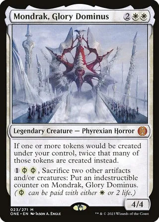 Mondrak, Glory Dominus card, ONE number 23