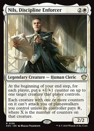 Nils, Discipline Enforcer card, SOC number 158