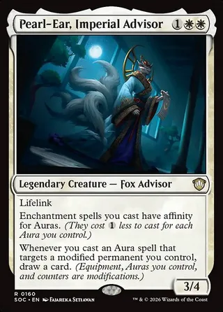 Pearl-Ear, Imperial Advisor card, SOC number 160