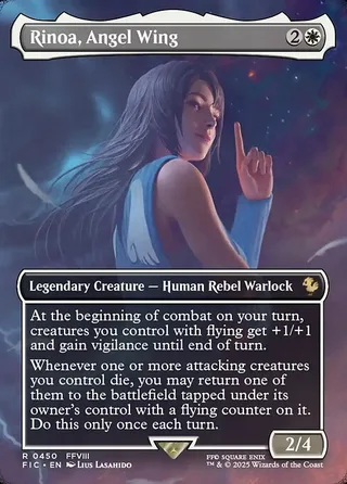 Rinoa, Angel Wing card, FIC number 450