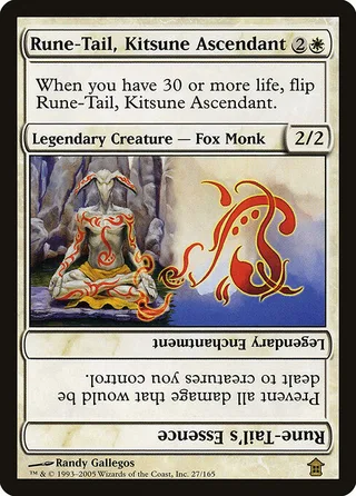 Rune-Tail, Kitsune Ascendant card, SOK number 27