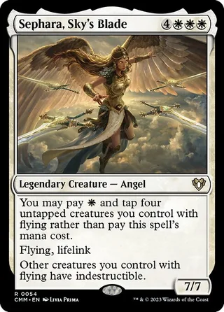 Sephara, Sky's Blade card, CMM number 54