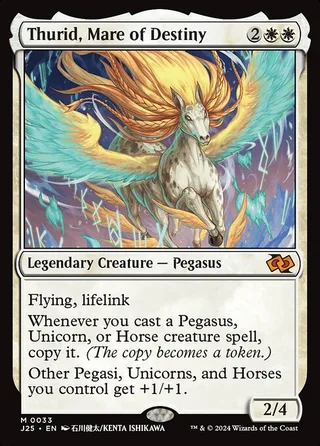 Thurid, Mare of Destiny card, J25 number 33