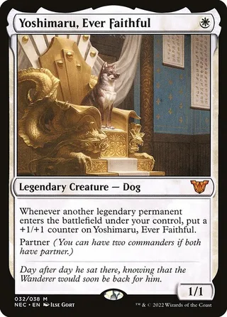 Yoshimaru, Ever Faithful card, NEC number 32