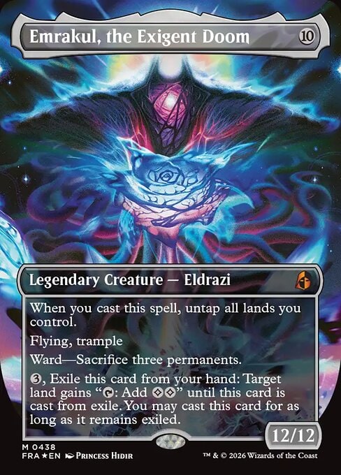 Emrakul, the Exigent Doom Reality Fracture card