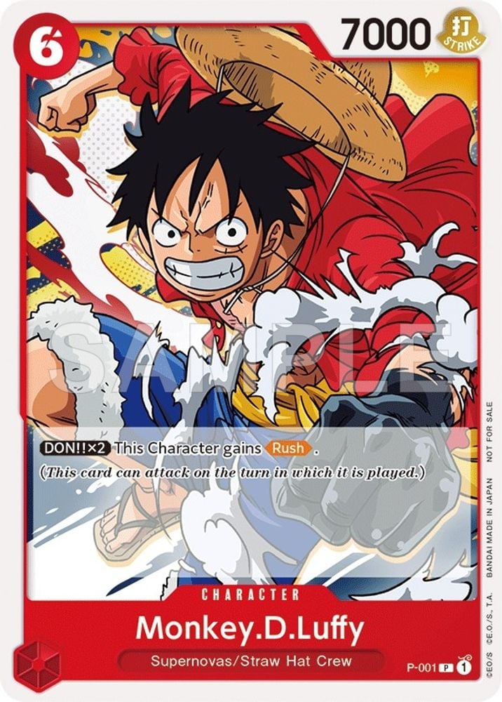 Monkey.D.Luffy (Super Pre-Release) [Participant]