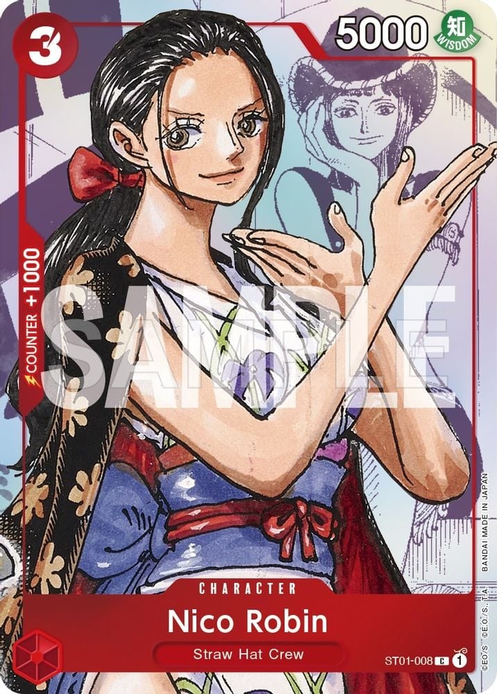 Nico Robin - ST01-008 (Alternate Art)