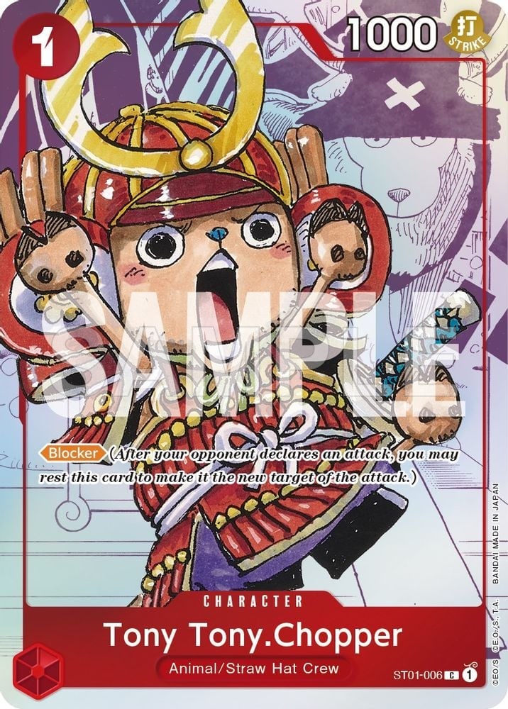 Tony Tony.Chopper - ST01-006 (Alternate Art)