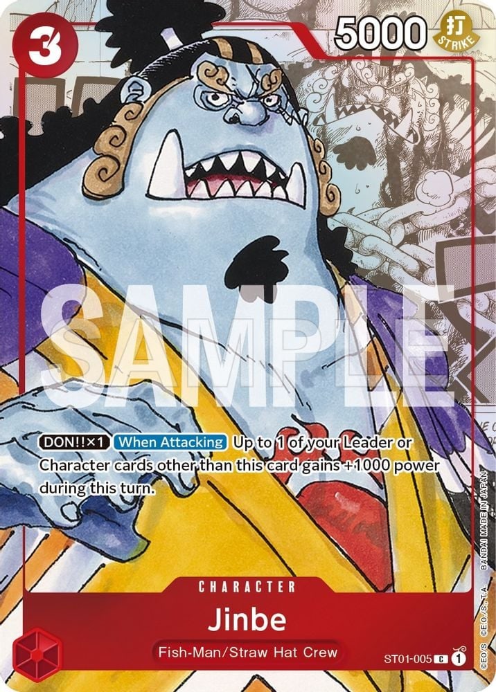 Jinbe - ST01-005 (Alternate Art)