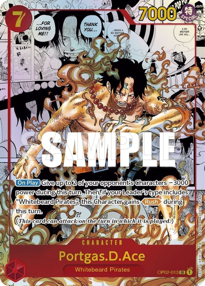 Portgas.D.Ace (Parallel) (Manga) (Alternate Art)