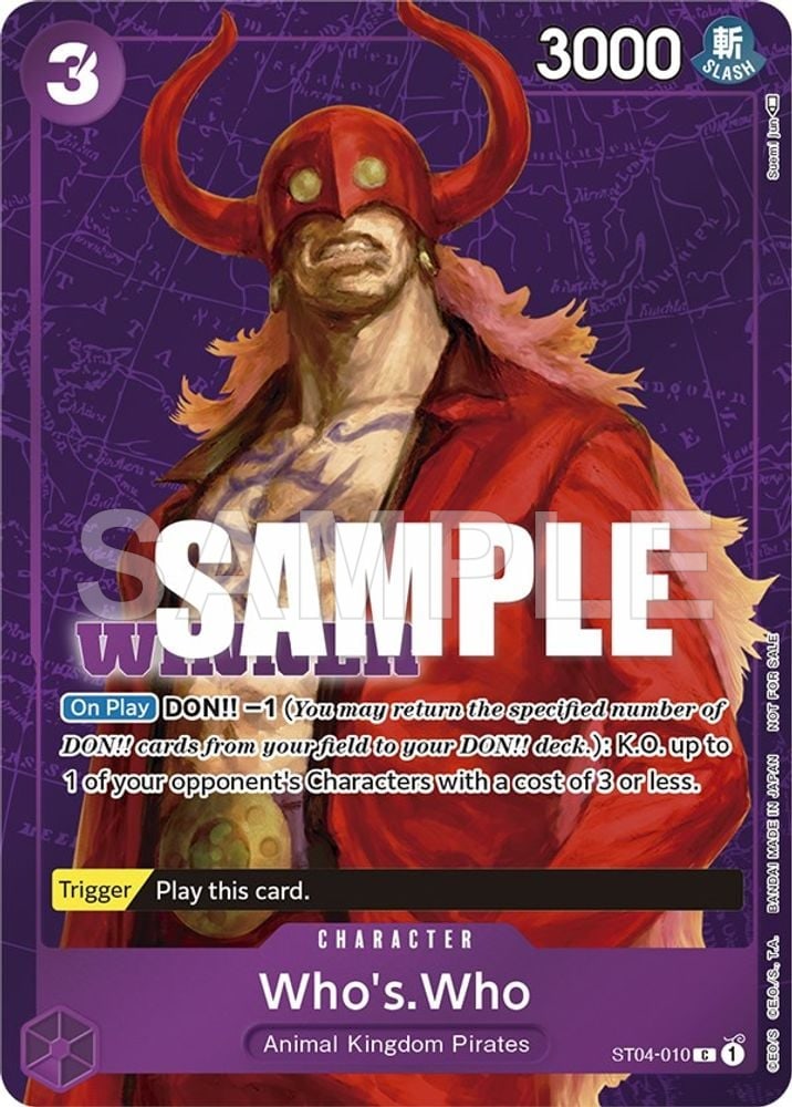 Who's.Who (Tournament Pack Vol. 3) [Winner]