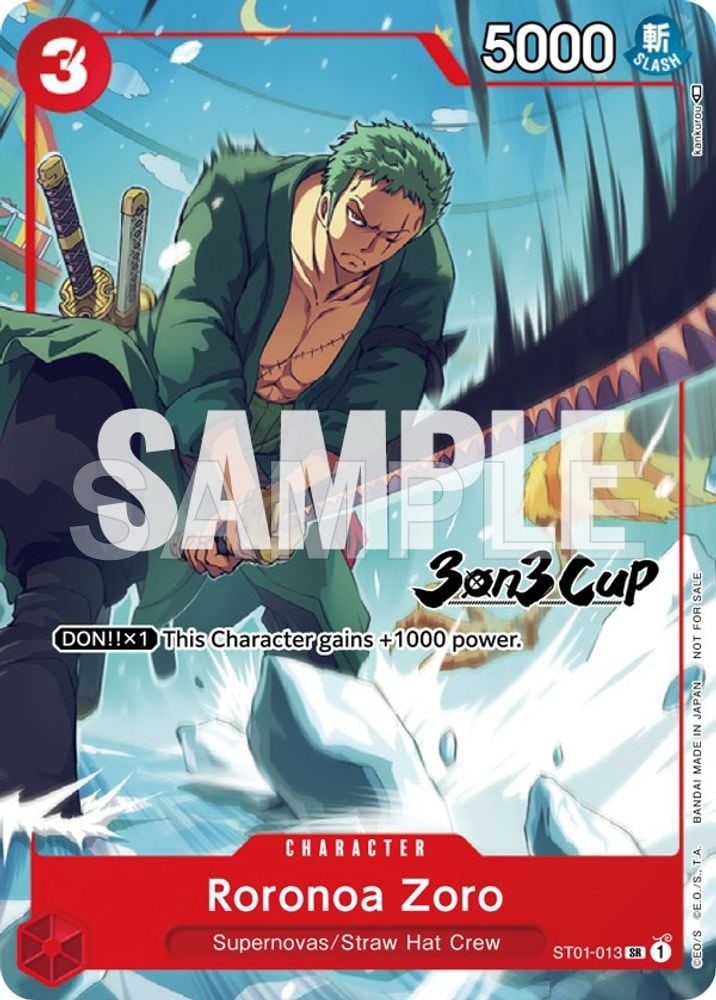 Roronoa Zoro (3-on-3 Cup) [Participant]