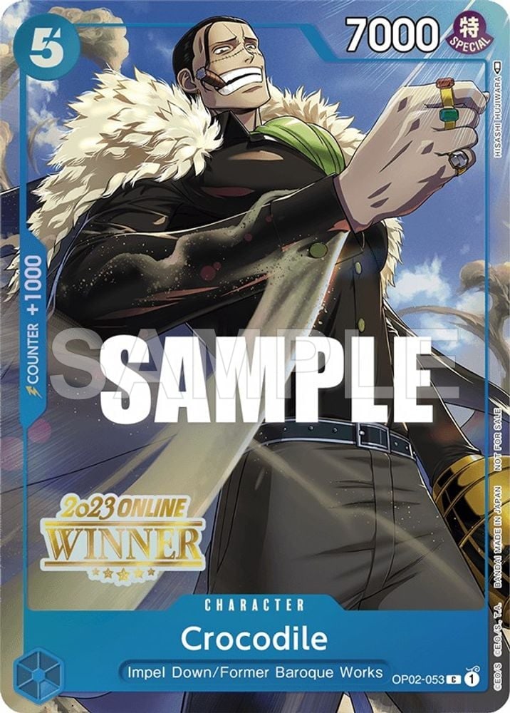 Crocodile (Online Regional 2023) [Winner]