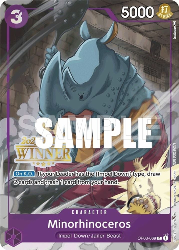 Minorhinoceros (Offline Regional 2023) [Winner]
