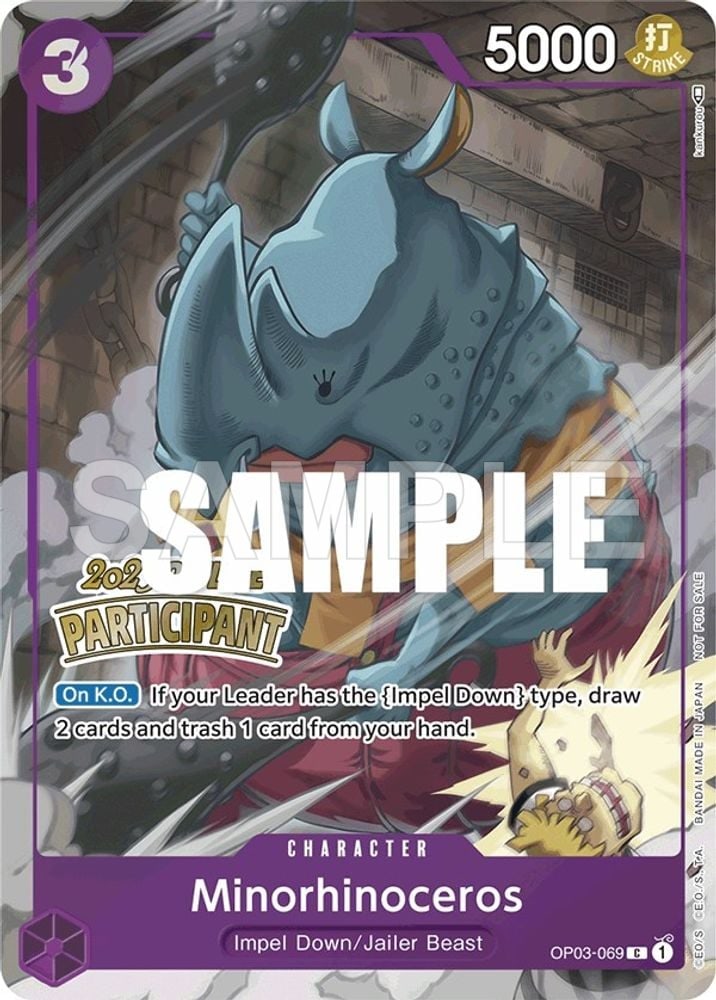 Minorhinoceros (Offline Regional 2023) [Participant]