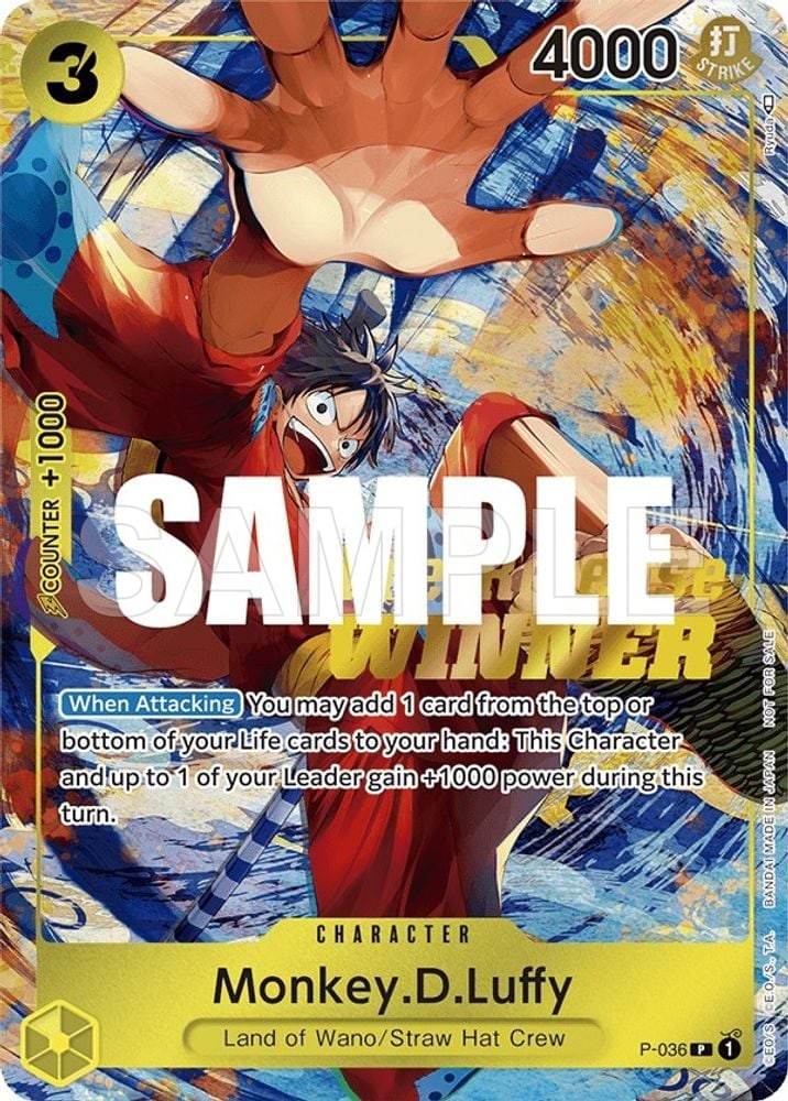 Monkey.D.Luffy (Pre-Release Tournament)
