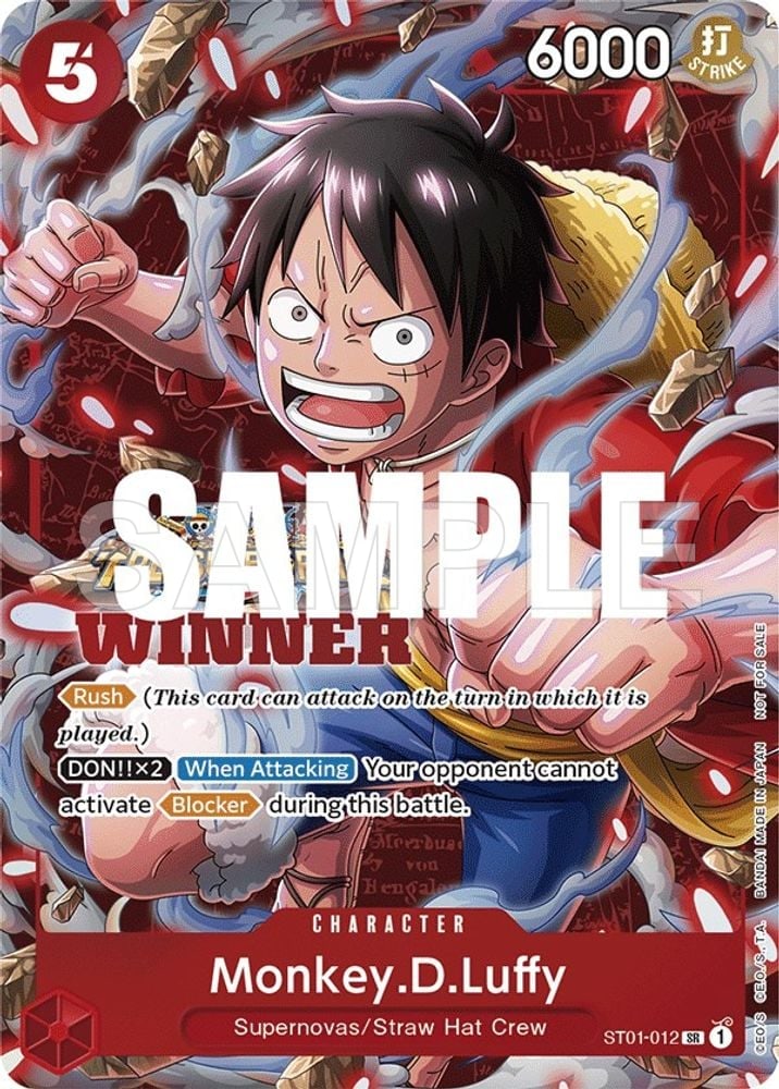Monkey.D.Luffy (Winner Pack Vol. 5)