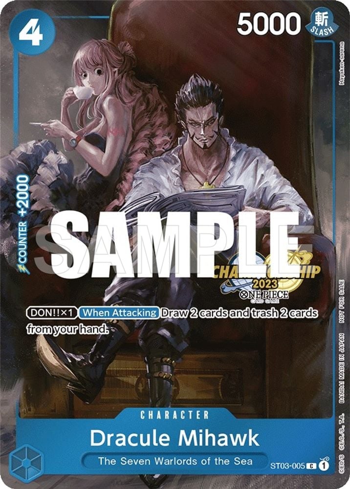 Dracule Mihawk (ST03-005) (Full Art)