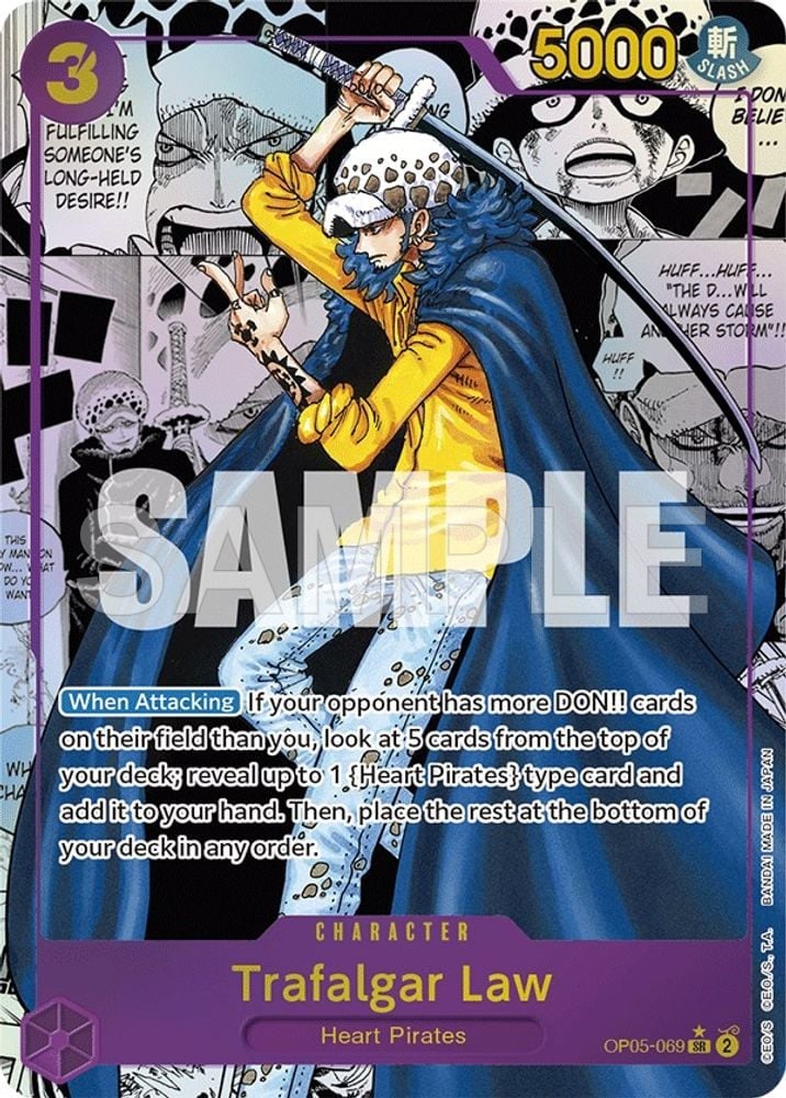 Trafalgar Law (069) (Alternate Art) (Manga)