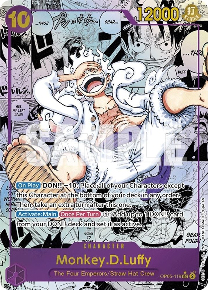 Monkey.D.Luffy (119) (Alternate Art) (Manga)