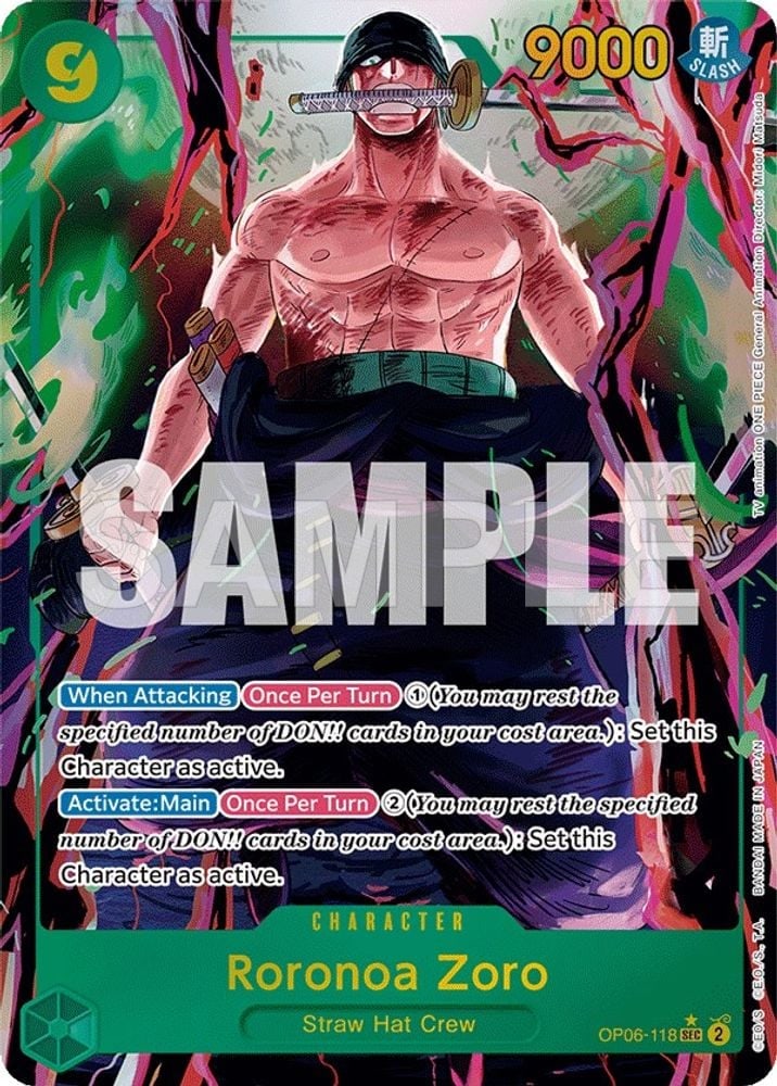 Roronoa Zoro (Alternate Art)