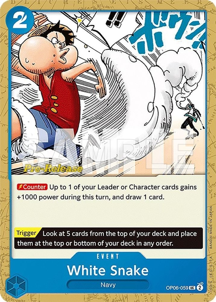 White Snake (Pirate Foil)