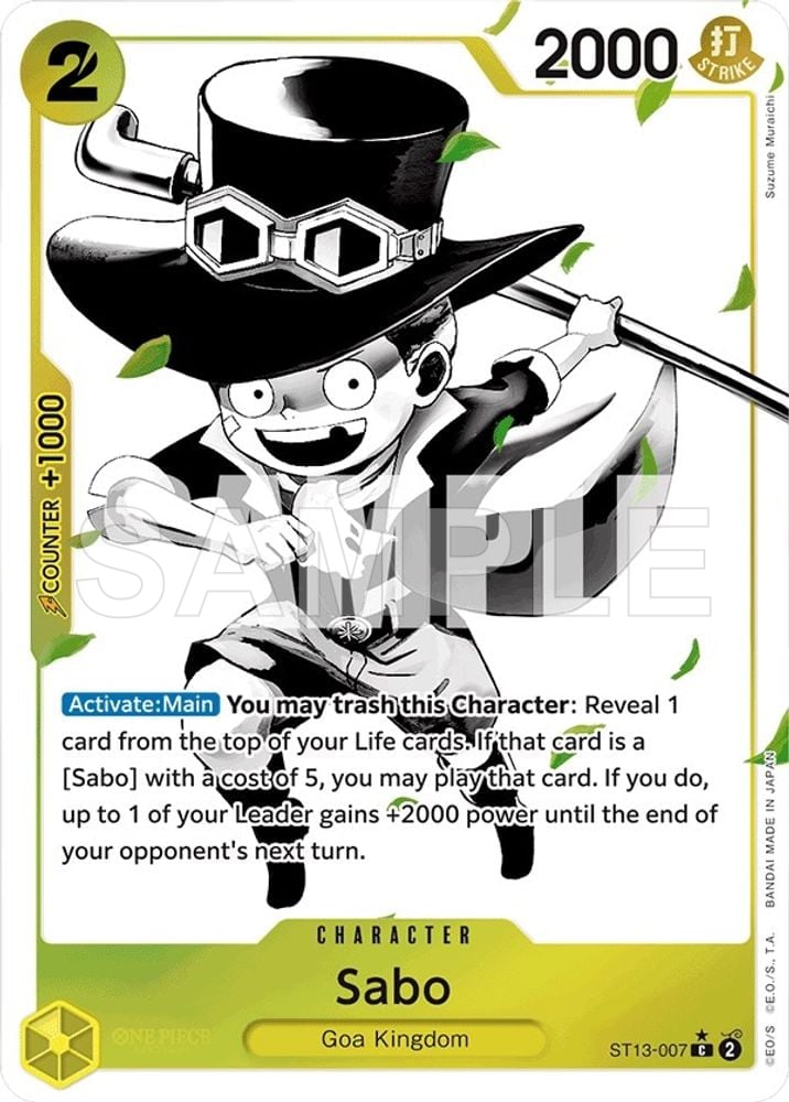 Sabo - ST13-007 (Pirate Foil)