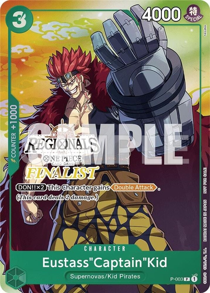 Eustass"Captain"Kid (Online Regional 2024 Vol. 2) [Finalist]