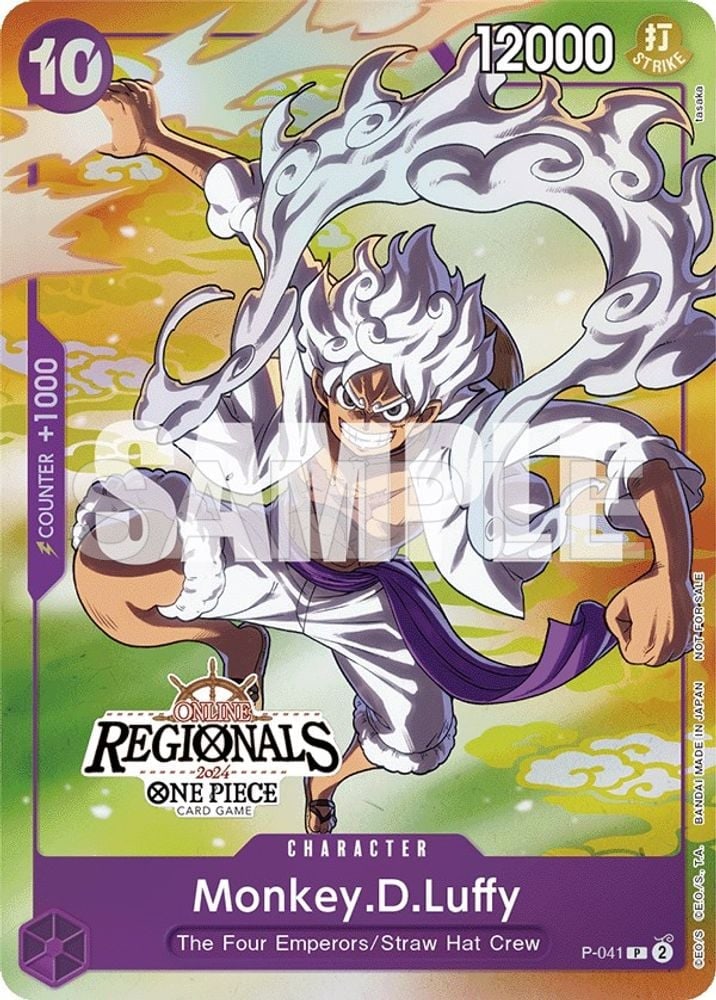 Monkey.D.Luffy (041) (Online Regional 2024 Vol. 2) [Participant]