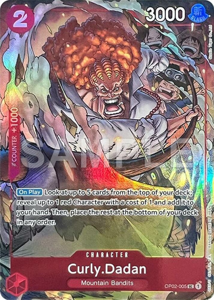 Curly.Dadan (Pirate Foil)