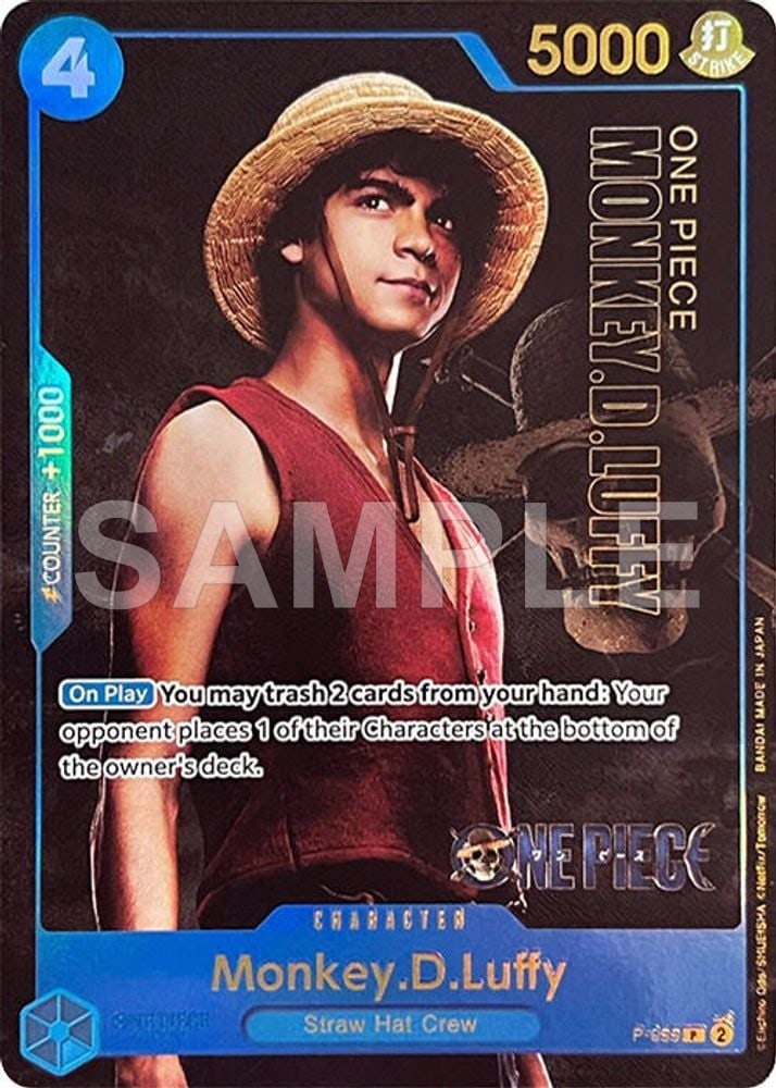 Monkey.D.Luffy (055) (Premium Card Collection -Live Action Edition-)