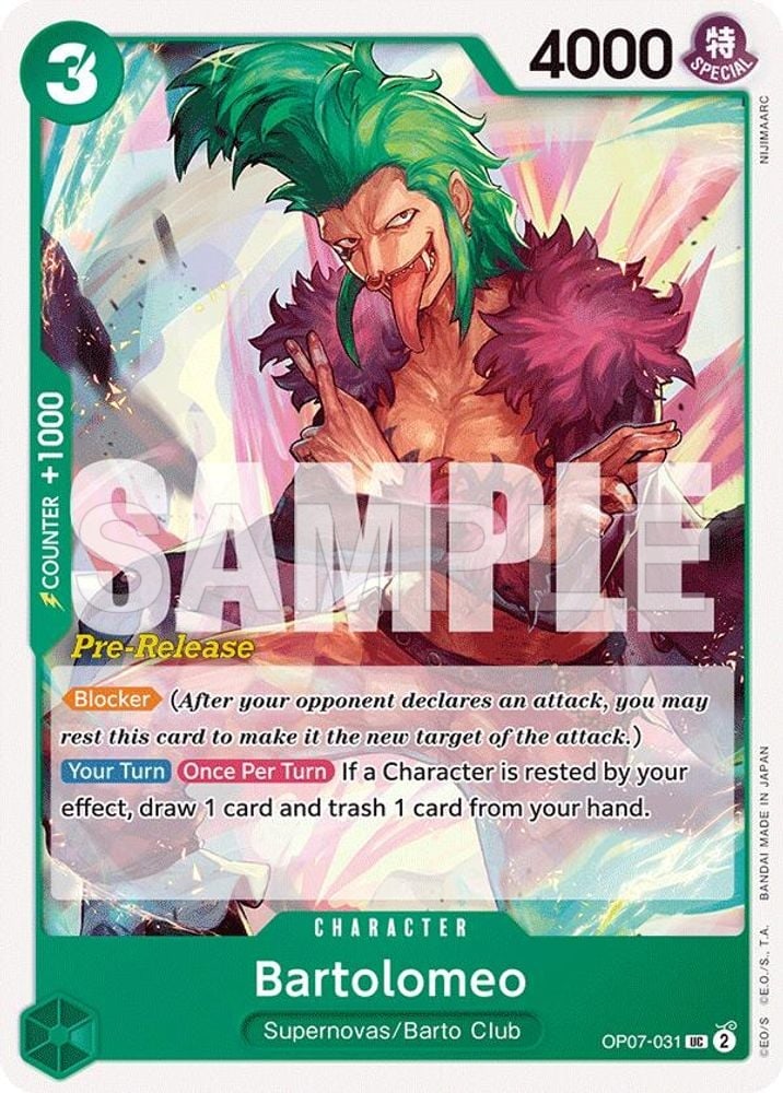 Bartolomeo (Pirate Foil)
